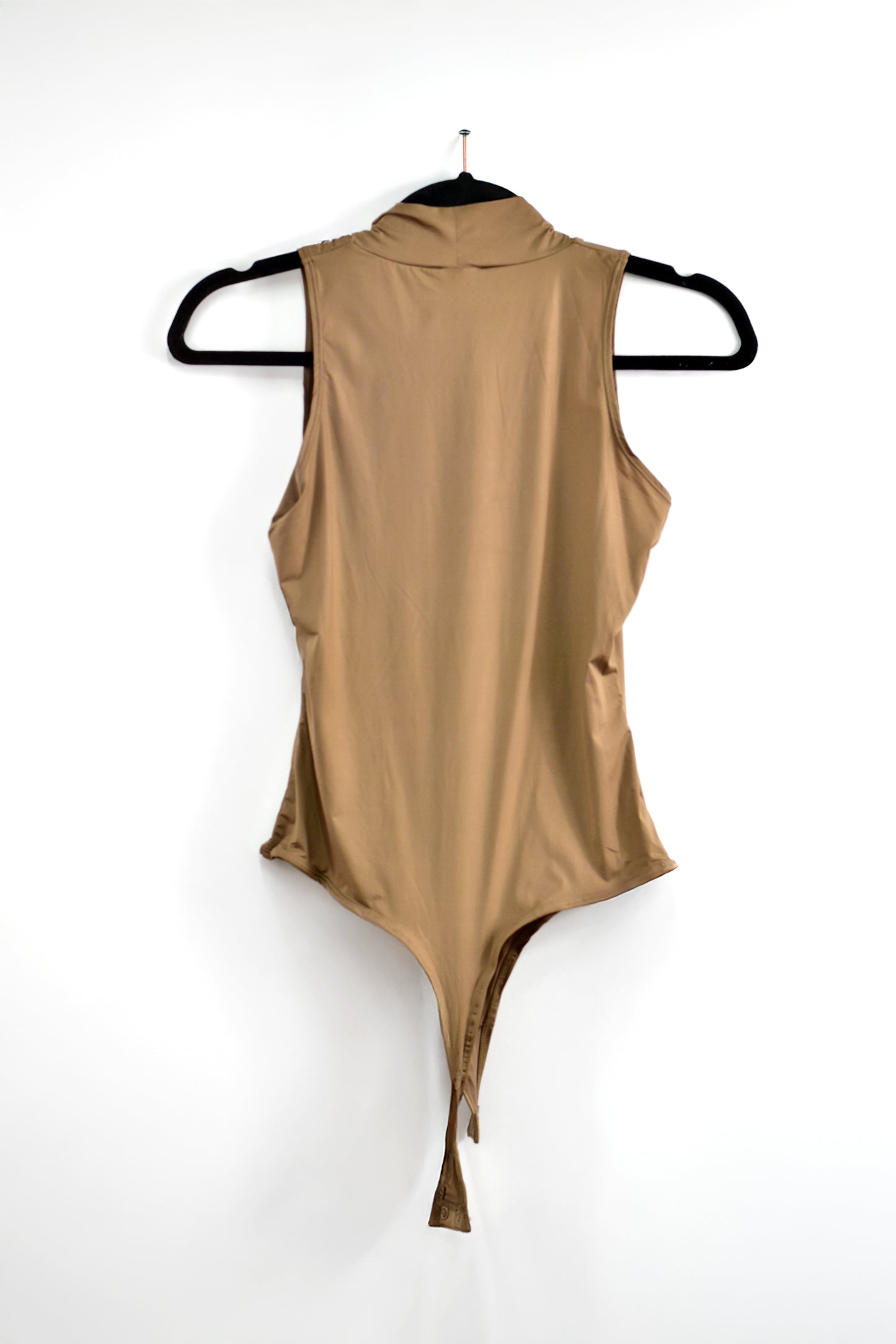 Bodysuit bronce satinado